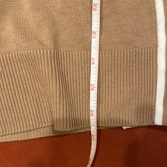 TALBOTS open for button down cardigan/sweater whit white trim size XS - Picture 8 of 9